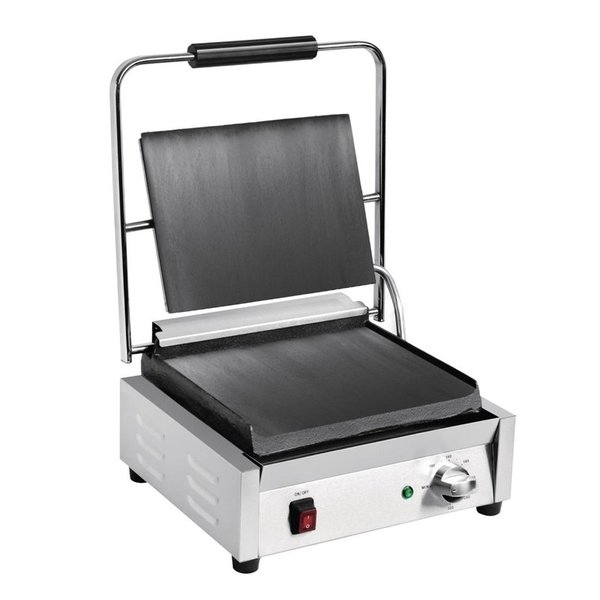 Buffalo Contactgrill groot | Gladde platen | 2200W | 21(h) x 38(b) x 39,5(d)cm