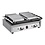 Buffalo Contactgrill dubbel | Gladde platen | 2900W  | 21(h) x 55(b) x 39,5(d)cm