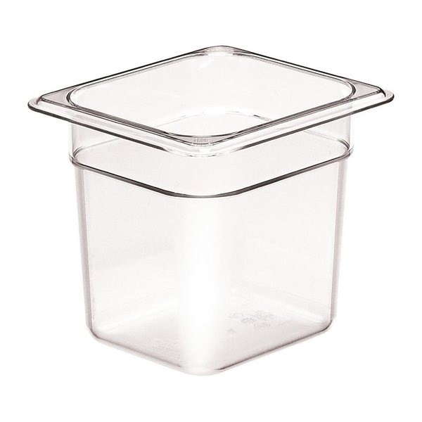 Cambro Cambro Camview BPA vrij GN 1/6. Transparant. 10cm diep. Inhoud: 1,5L.