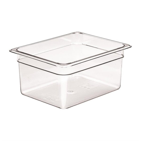 Cambro Cambro Camview BPA vrij GN 1/2. Transparant. 10cm diep. Inhoud: 5,9L.