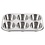 Vogue Vogue RVS bakvorm voor 6 muffins | Holtes Ø 7x3 cm. diep