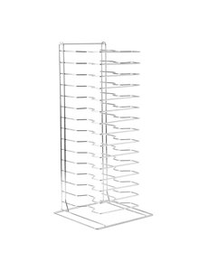 Vogue Rek met 15 etages voor pizzaplaten | Hoogte 70.5 cm.