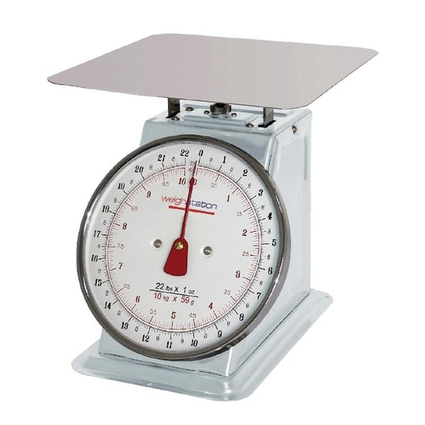 Weighstation Weighstation Platformweegschaal tot 10 kilo | Plateau 24x24 cm