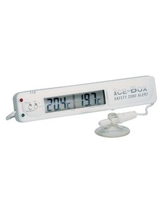 Hygiplas Koeling- en vriezerthermometer met alarm | -50°C tot +70°C
