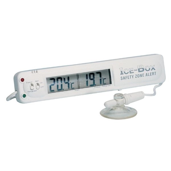Hygiplas Hygiplas Koeling- en vriezerthermometer met alarm | -50°C tot +70°C