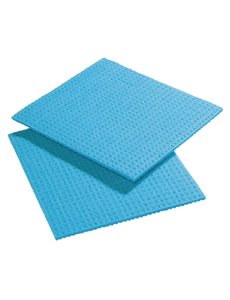  Spongyl sponsdoekje blauw 20.6x18.5xcm. | Per 10 stuks