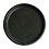 Olympia Olympia Canvas donkergroen borden met smalle rand Ø18cm | Per 6 stuks
