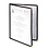 Olympia Olympia American Style A4 menuhouder zwart voor 4 pagina's