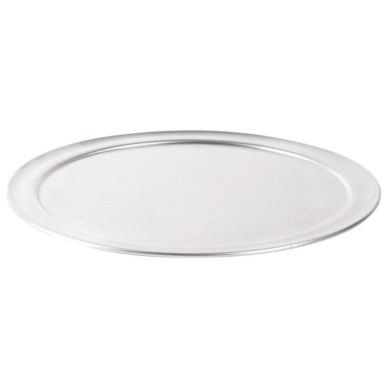 Vogue Vogue Aluminium pizzapan Ø35,5cm | Vertind en getemperd aluminium