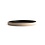 Olympia Olympia Canvas zwarte platte ronde borden Ø18cm | Per 6 stuks