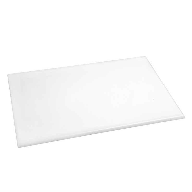 Hygiplas Hygiplas Antibacteriële HDPE snijplank wit | 45,5(b) x 30,5(l)cm, foto 2 van 2