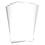 Vetvrij papier zonder opdruk vis en frites | 25,5x40,6cm | 500 stuks