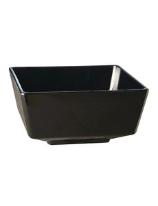 APS Float vierkante melamine kom zwart 17cl. | 9x9cm