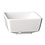APS APS Float vierkante melamine kom wit 4 liter | 25x25cm