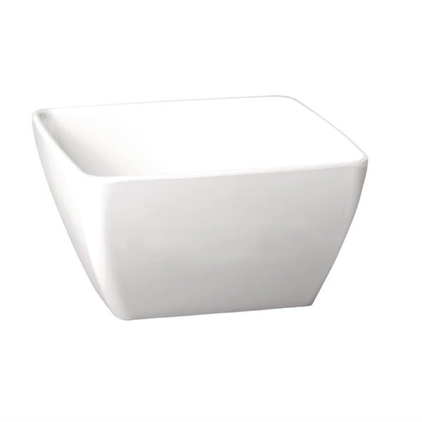 APS APS Pure vierkante melamine kom wit 14cl. | 9x9cm