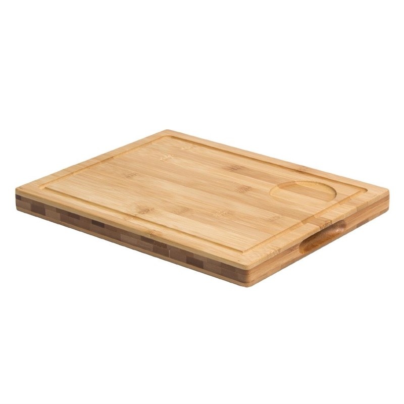 Olympia Olympia Bamboe steakplank groot met sapgeul | 31x24 cm.
