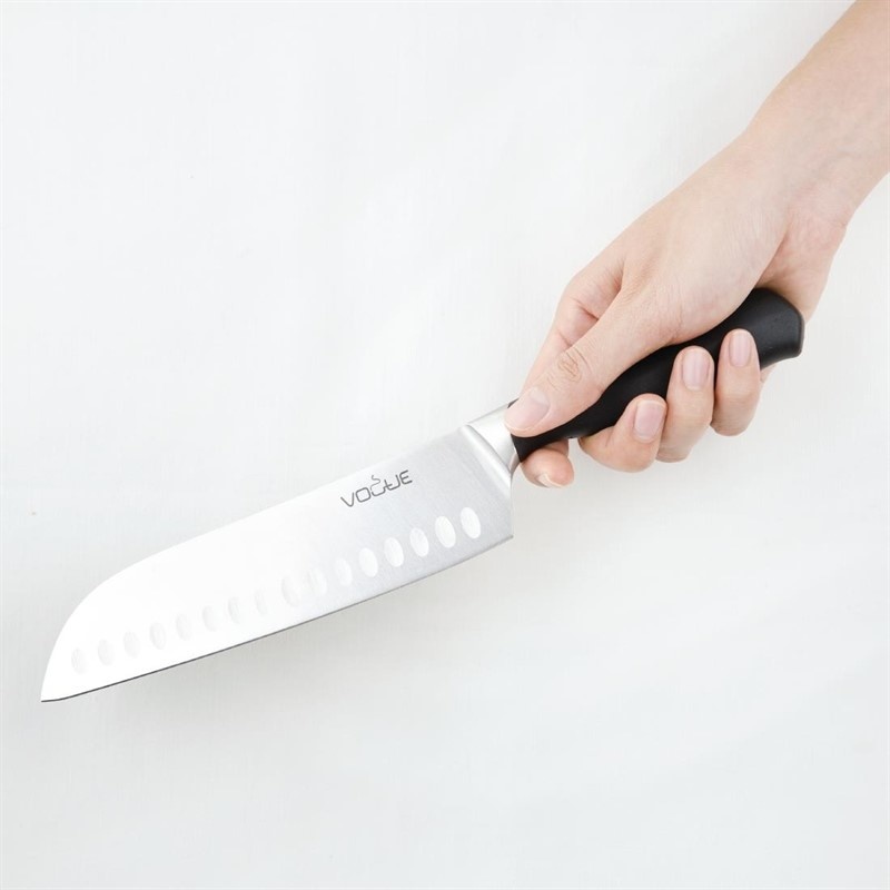 Vogue Santokumes met softgrip | Lemmet 18cm, foto 2 van 4