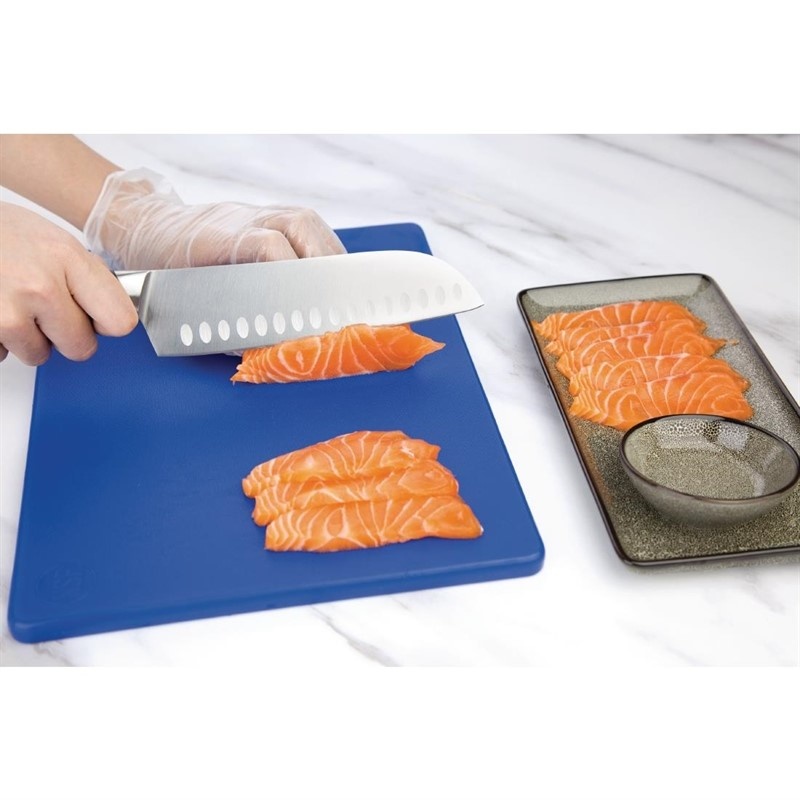 Vogue Santokumes met softgrip | Lemmet 18cm, foto 4 van 4