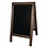 Olympia Olympia Stoepbord met houten frame 120x70cm | Schrijfvlak 86x56cm