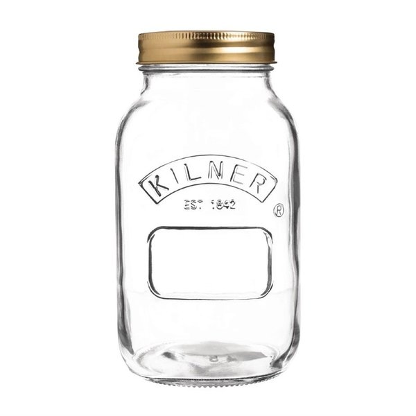 Kilner Kilner Weckpot met schroefdeksel 1 liter