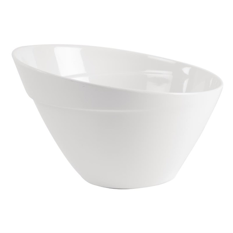 APS APS Balance melamine kom wit 2.5 liter | 24,5xH15cm.