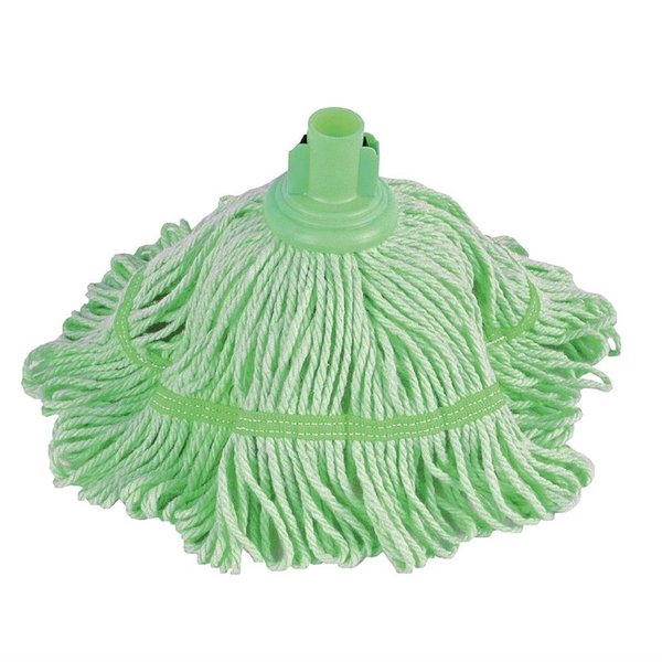 Jantex Jantex Mop antibacteriëel 50% polyester, 50% katoen groen | Ø38 cm.