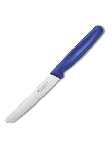 Victorinox Victorinox gekarteld tomatenmes blauw 11,5cm