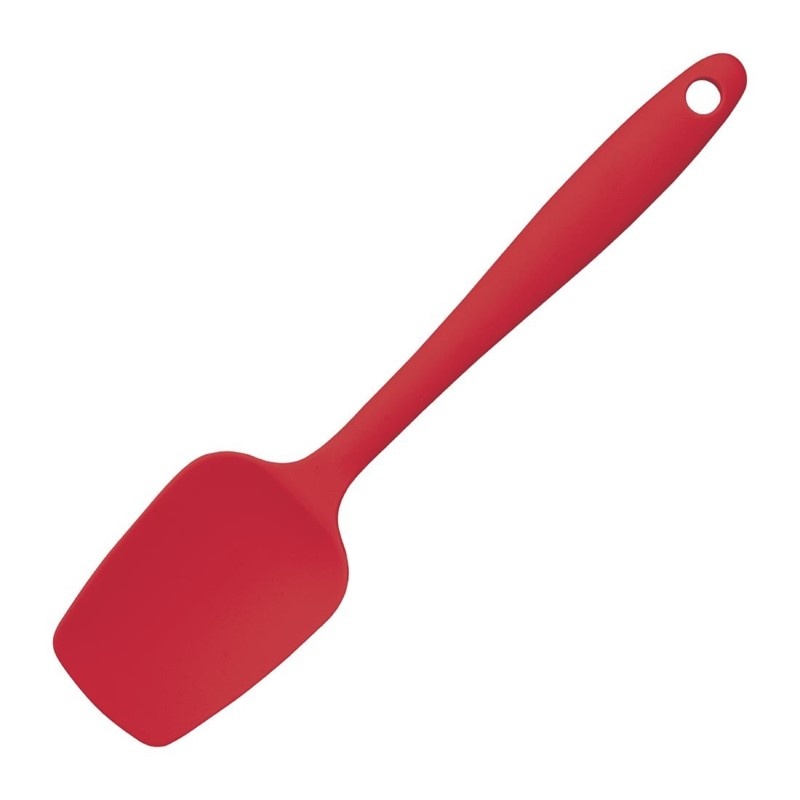 Vogue Spatel siliconen rood hittebestendig tot 260°C | Lengte 20cm