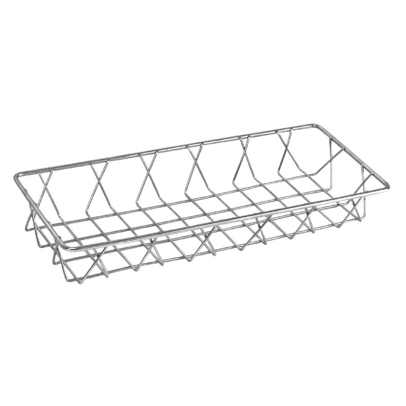 Olympia Olympia Buffetmand hoogglans RVS | 5x15x35cm