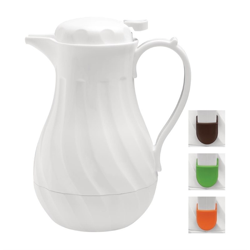 Olympia Olympia Swirl isoleerkan wit | Inhoud 2 liter, foto 2 van 2