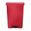 Rubbermaid Slim Jim Front Step pedaalemmer 90 liter rood | 57x35xH82.6cm.