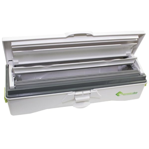 Wrapmaster Wrapmaster Foliedispenser duo  is geschikt voor 45 cm. navullingen