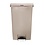 Rubbermaid Slim Jim Front Step pedaalemmer 68 liter beige  | 50x31xH80cm.