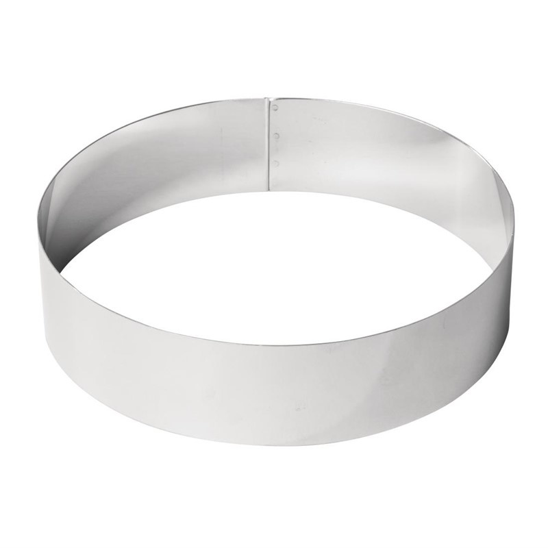 de Buyer Moussering rond RVS | Ø24xH6 cm.