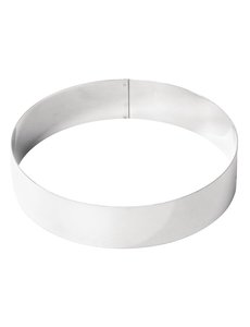 de Buyer Moussering rond RVS | Ø20xH4.5 cm.