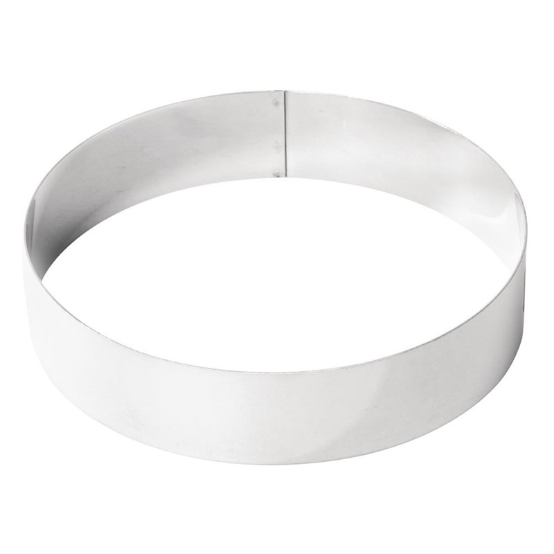 de Buyer Moussering rond RVS | Ø20xH4.5 cm.