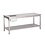 Gastro-M Gastro M RVS cheftafel met onderblad 85x140x70cm