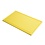 Gastro-M Gastro M GN1/2 HDPE snijplank met sapgeul geel | 265x325 mm.