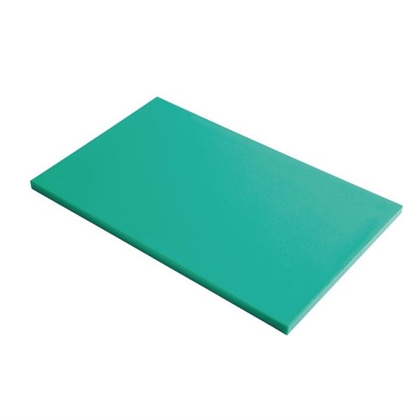 Gastro-M Gastro M GN1/1 HDPE snijplank glad groen voor groenten en fruit | 530x325 mm.