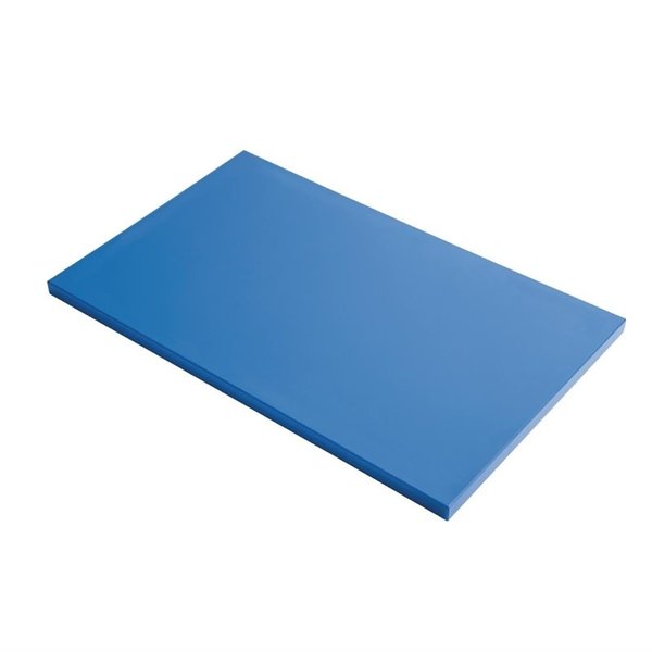 Gastro-M Gastro M GN1/1 HDPE snijplank glad blauw voor rauwe vis | 530x325 mm.