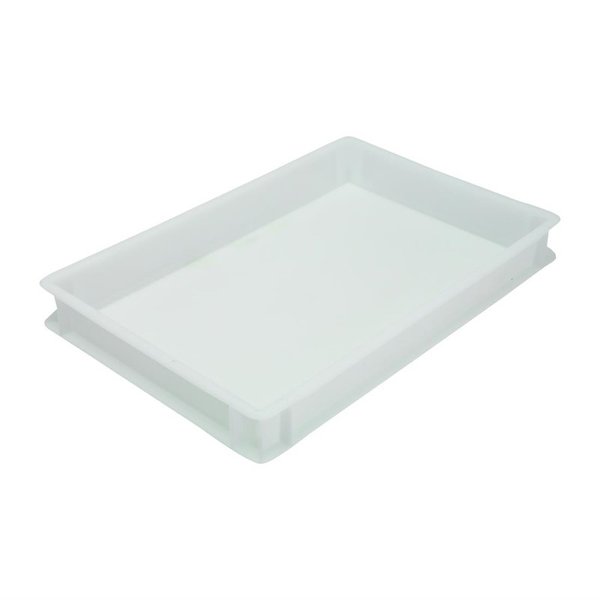 Attends Stapelbare deegkrat voor pizzabol 60x40xH13cm. | Polyethyleen