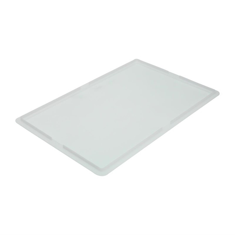 Attends Deksel voor stapelbare deegkrat 60 x 40cm. | Polyethyleen