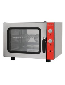 Gastro-M Heteluchtoven met bevochtiger 4x GN2/3 rooster | 230V / 2000W