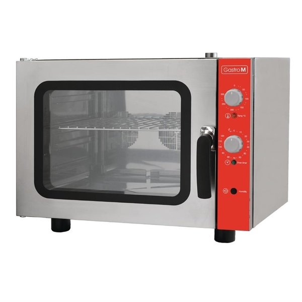 Gastro-M Heteluchtoven met bevochtiger 4x GN2/3 rooster | 230V / 2000W