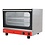 Gastro-M Gastro M Bakkersoven voor 4 roosters 600x400mm. | 230V /3.3kW | 72.4x73xH59.8cm.