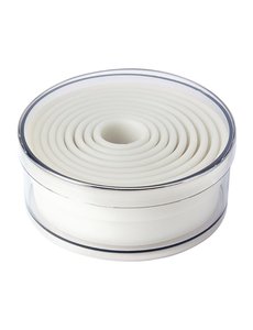 Schneider Stekerdoos rond glad nylon tot 160°C | 9 stuks