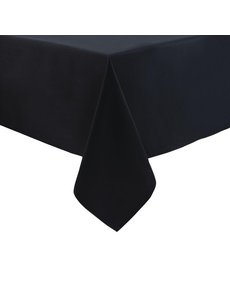 Mitre Essentials Ocassions tafelkleed zwart rechthoekig 100% polyester | 178 x 275 cm.
