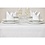 Mitre Essentials Mitre Essentials Tafelkleed met satijnband wit 178x274cm. | 100% katoen