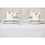 Mitre Essentials Mitre Essentials Tafelkleed met satijnband wit 229x229cm. | 100% katoen