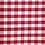 Mitre Essentials Mitre Comfort Gingham tafelkleed rood-wit | 100% polyester. 132x132cm.